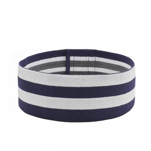 Bandas de botín de gimnasio naranja neón con logotipo personalizado para mujer piernas de resistencia de tela antideslizante para ejercicio de Yoga - Product Image 6