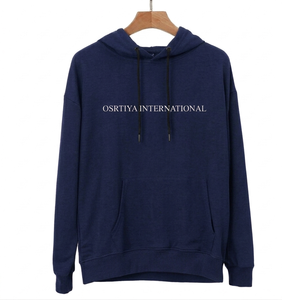 Sudadera con Capucha Ostriya Intl 2026 para Mujer, Personalizable con Logotipo, Corte Holgado, Ecológica, de Poliéster/Algodón, para Invierno - Product Image 6