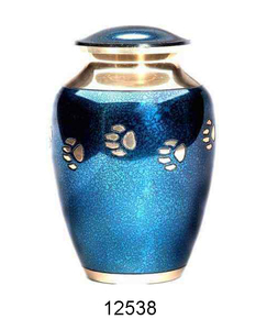 Urne funéraire pour animaux de compagnie en aluminium, gravée, finition rose nacré, 6 pouces, pour exposition commémorative en hommage au compagnon fidèle - Product Image 6