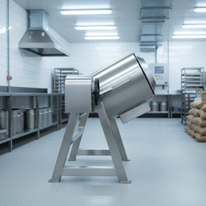 Machine de revêtement automatique au GPL pour la torréfaction des noix et du café |   Micron Inde |   Acier inoxydable de qualité alimentaire |   440V |   Papier/Film plastique - Product Image 4