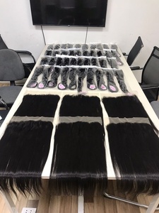 100% Extensions de cheveux humains doux épais trame cheveux de haute qualité prix de gros vietnamien usine vague Style HD dentelle sans perte - Product Image 5