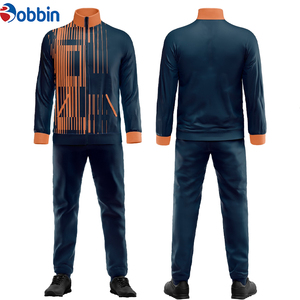 Conjunto de Ropa Deportiva de Diseño Personalizado de Alta Calidad, Chaqueta de Fútbol Unisex, Trajes Deportivos de 2 Piezas, Transpirable, para Entrenamiento de Fútbol - Product Image 2
