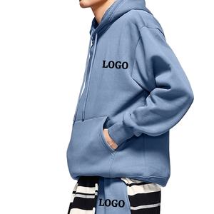 Chándal Deportivo de Algodón 100% de Alta Calidad al por Mayor para Hombre, Sudadera con Capucha, Técnicas Bordadas, Traje de Invierno con Bolsillos - Product Image 3