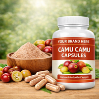 Capsules d'extrait d'herbes de Camu Camu en marque privée |   Complément alimentaire en poudre de vitamine C issue de la faune sauvage |   Fabricant OEM de bouteilles