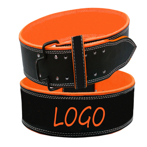 Ceinture de musculation en cuir de qualité supérieure, 4 pouces de large, pour la musculation et l'entraînement en force, offre en gros OEM - Product Image 6