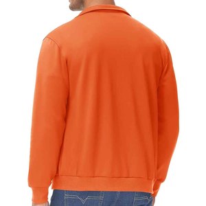 Chaqueta deportiva para hombre con servicio OEM, cremallera frontal, mangas largas, cuello alto y bolsillos frontales profundos. - Product Image 2