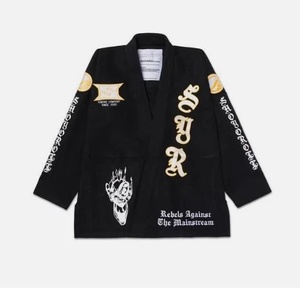 Kimono Shoyoroll Yooga Flame pour Karaté et BJJ, 450 GSM, uniforme de Jiu-Jitsu - Product Image 1