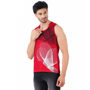 Débardeurs pour hommes en polyester respirant, chemises sans manches d'été, décontractées, pour la gym, l'entraînement, le fitness, le sport, vente en gros, direct usine - Product Image 3