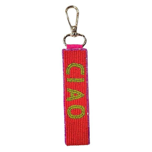 Porta Llaves Hecho a Mano con Cuentas Indias, Adorno Decorativo Elegante de Artesanos Tradicionales Indios, Accesorio Hecho a Mano - Product Image 3