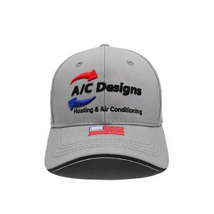 Custom Embroidery Logo Structured 6 Panel Cotton Baseball <b>Hat</b> for Business Service, Casual Formal Style, Made in Vietnam Factory - Product Image 1