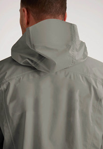 Fournisseur OEM personnalisé, veste coupe-vent en nylon pour homme, veste légère imperméable, veste softshell, veste coupe-vent pour l'entraînement en plein air - Product Image 6