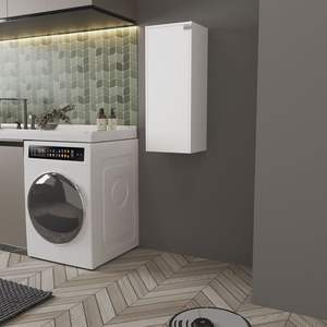 Rincon valle bianco tavolo pieghevole con deposito per soggiorno mobili modello D0100X3I7N2 - Product Image 1