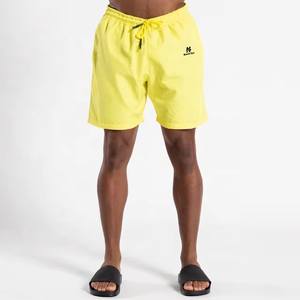 Pantalones Cortos Deportivos de Algodón con Cordón Ajustable y Bolsillos Laterales, Diseño de Leopardo, Secado Rápido, para Hombre - Product Image 6