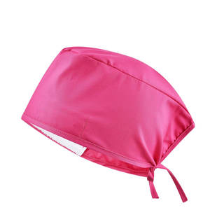 หมวกสครับมีสไตล์ ตะเข็บเรียบร้อยและผ้าเนื้อเรียบ หมวกสครับผ้าระบายอากาศได้ดี น้ำหนักเบาและสวมใส่สบาย - Product Image 1