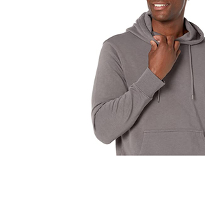 Wholesale Men's Customized Solid Winter Hoodie with Digital Printing Fleece Fabric Premium Quality Low Price - Product Image 4
