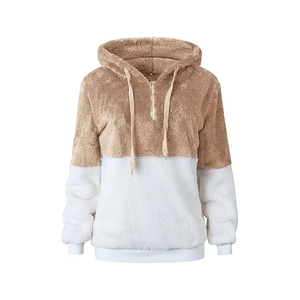 2026 Mejor Precio al por Mayor Sudaderas Sherpa Personalizadas con Estampado, Forro Polar, Estilo Urbano, Insignia Frontal, Bordado, Encaje, Casual, Otoño - Product Image 1