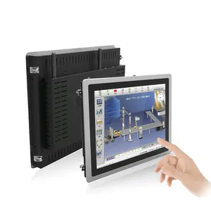 Moniteur LCD industriel de 15 pouces Écran tactile capacitif étanche Résolution 1024*768 Moniteur tactile à cadre ouvert