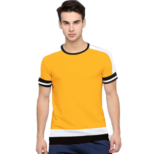 เสื้อยืดคอกลมแขนสั้นผู้ชาย ผลิตในปากีสถาน ผ้าฝ้ายถัก 100% ระบายอากาศได้ดี แห้งเร็ว เป็นมิตรกับสิ่งแวดล้อม สวมใส่สบาย ทรงปกติ - Product Image 4