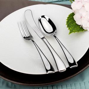 Nouvelle conception argent cuillères ustensiles de service pour mariage ensemble de 2 nouveaux couverts en métal nouvel ensemble de couverts nouveaux ustensiles de service - Product Image 6