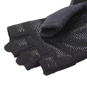 Adjustable Neoprene Half Finger Weight Lifting Gloves for Men Women Gym Fitness Training Wholesale - Product Image 5
