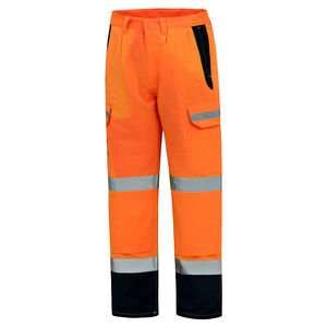 High Quality 100% Cotton Reflective Safety Workwear Protective Cargo <b>Work</b> Pants for <b>Construction</b> WorkerHigh Visibility - Product Image 1