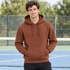 Sweat-shirt à capuche personnalisé pour homme, coupe classique, manches longues, mélange de coton, pour les marques internationales de fabrication de vêtements - Product Image 5