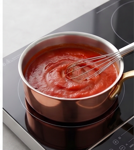 Premium Heavy Copper Sauce Pans Metal Kitchenware Set Elegant Durable Cookware Ideal For Home Hotel And Restaurant Use - Product Image 4