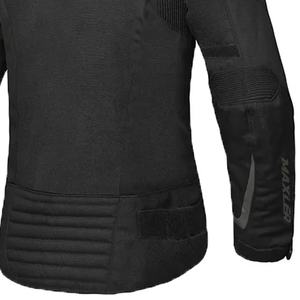 Veste de moto en textile imperméable respirante coupe-vent de qualité supérieure avec manches longues et protection des bras - Product Image 6