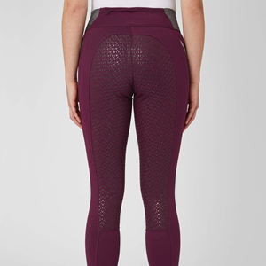 High Quality 4-way Stretch Horse Riding Breeches Leggings Tights <b>Equestrian</b> Wear Pants on Technical Fabric with Soft Feel - Product Image 5