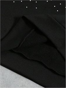 Sudadera con Capucha para Hombre, Corte Regular, Diseño de Telaraña con Pedrería Negra, Estilo Casual, Manga Regular, Tejido de Punto, 100% Algodón - Product Image 2