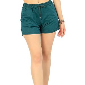 Pantalones Cortos Ligeros y Elegantes para Mujer, Logotipo Personalizado, Cintura Elástica y Bolsillos - Product Image 1