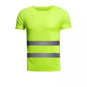 Camiseta reflectante de seguridad para hombre, ropa de trabajo personalizada de alta visibilidad - Product Image 2