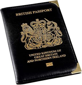 Sleek And Stylish Genuine Leather Passport Holder UK Passport Cover British Passport Holder - Product Image 6