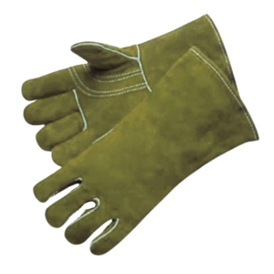 Gants de sécurité en cuir de vachette pleine fleur de qualité supérieure pour le soudage industriel et la protection des paumes pour les travailleurs - Product Image 6