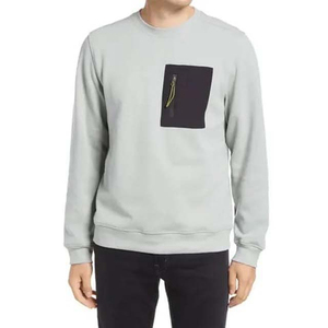 Wholesale Cotton Fabric Pullover <b>Sweatshirts</b> <b>Plain</b> Dyed Plush Blank Custom Logo and design Breathable <b>Sweatshirts</b> OEM - Product Image 1