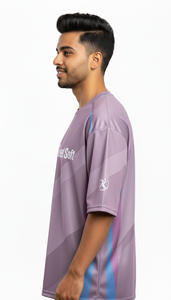 Camiseta Sublimada Oversize para Hombre, Estilo Urbano Casual, Prenda Moderna de Corte Holgado - Product Image 3