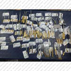 Juego Completo de Instrumentos para Rinoplastia, 82 Piezas, Acero Inoxidable, Reutilizables, Manuales, para Cirugía Nasal y Plástica - Product Image 1