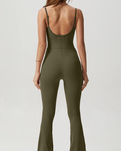 Mono corto elegante para mujer, traje de una pieza suave y cómodo, ropa informal ligera para actividades diarias - Product Image 5