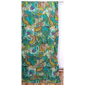Exporters High-quality Comfortable Cotton Vintage Kantha <b>Quilt</b> Handmade <b>Throw</b> Bohemian Home Office Indian Style Paisley Print - Product Image 2