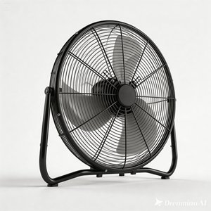 พัดลมติดผนังแบบแกนหมุนสำหรับอุตสาหกรรม OEM/ODM |   พัดลมเป่าลมไฟฟ้าความเร็วสูงสำหรับใช้งานเชิงพาณิชย์และอุตสาหกรรม GAPIDF000 - Product Image 2