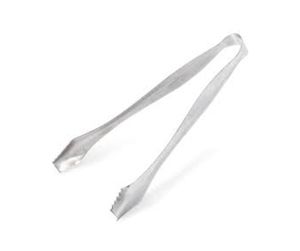 ที่คีบน้ำแข็งสแตนเลสขนาดเล็ก / ที่คีบก้อนน้ำตาล รูปทรงตัวยู ดีไซน์สปริงแรงดันสูง ผิวขัดเงา ใช้กับเครื่องล้างจานได้ - Product Image 1