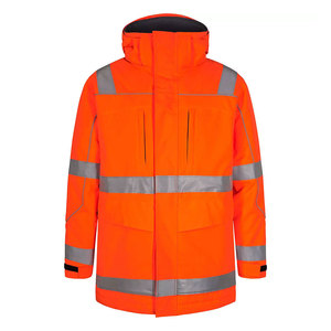 Chaqueta de Seguridad con Franjas Reflectantes para Trabajo, Ropa de Seguridad de Alta Visibilidad para Invierno, Uniforme de Seguridad de Alta Visibilidad, Chaqueta de Construcción - Product Image 5