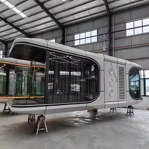 Casa Cápsula <span class=keywords><strong>Miniatura</strong></span> de Lujo Coreana XIAOJIANG CASA, Casa Prefabricada Compacta de Acero para Retiro Individual, Espacio Plegable y Expandible - Product Image 1