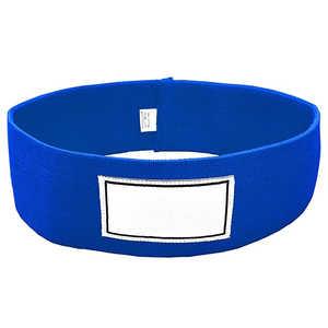 ชุดยางยืดออกกำลังกายแบบผ้าสีชมพูสำหรับโยคะและบริหารกล้ามเนื้อสะโพก ยี่ห้อ Private Label รุ่น Pull-Up แบบวงกลม - Product Image 2