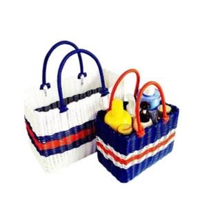 Cestas de Picnic Plegables de Ratán Natural, Hechas a Mano, Estilo Americano Vintage, Ecológicas, para Almacenamiento y Camping - Product Image 6