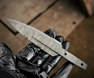 Cuchilla en Bruto de Acero al Carbono Forjada a Mano para Fabricación de Cuchillos Escoceses DIY, Tipo Sgian Dubh, de Outlet de Fábrica - Product Image 4