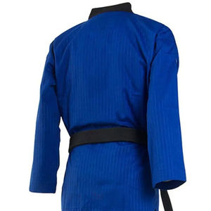 Uniforme de Taekwondo Profesional de Algodón Transpirable para Artes Marciales, Diseño Personalizado, Manga Larga, Logotipo Frontal, Conjunto para Adultos Unisex - Product Image 5