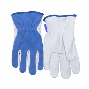 Guantes de Trabajo de Cuero Vacuno y Piel Serraje, Protección para las Manos, Protección Personal, Resistentes a la Abrasión, Duraderos - Product Image 2