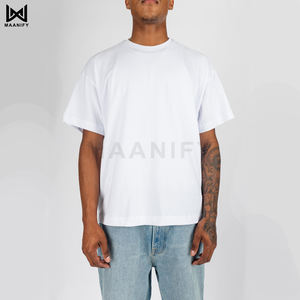 Camiseta de Streetwear Personalizada al por Mayor, Unisex, Gruesa, de Alta Calidad, 100% Algodón Peinado, Premium, OEM - Product Image 1