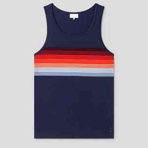 Camiseta sin mangas de gimnasio para hombre 2026 de alta calidad, ajuste muscular, transpirable, de punto, para entrenamiento, con logo personalizado, estilo casual, al por mayor para hombres - Product Image 3